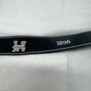 Peter Miller vintage logo belt train embroidery 39” long